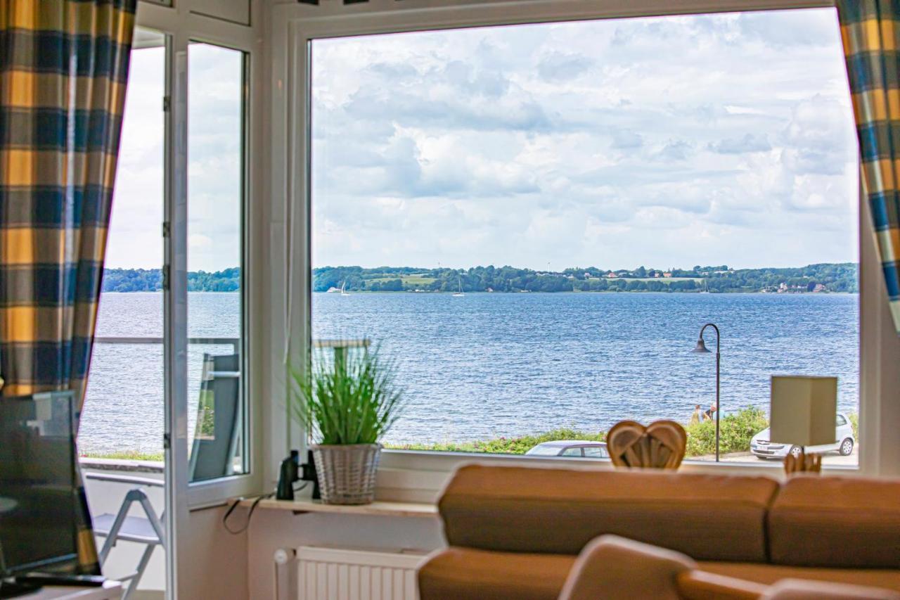 Fewo1846 - Meersinne - Stilvolle Wohnung Mit Balkon Und Meerblick Glücksburg Exteriör bild